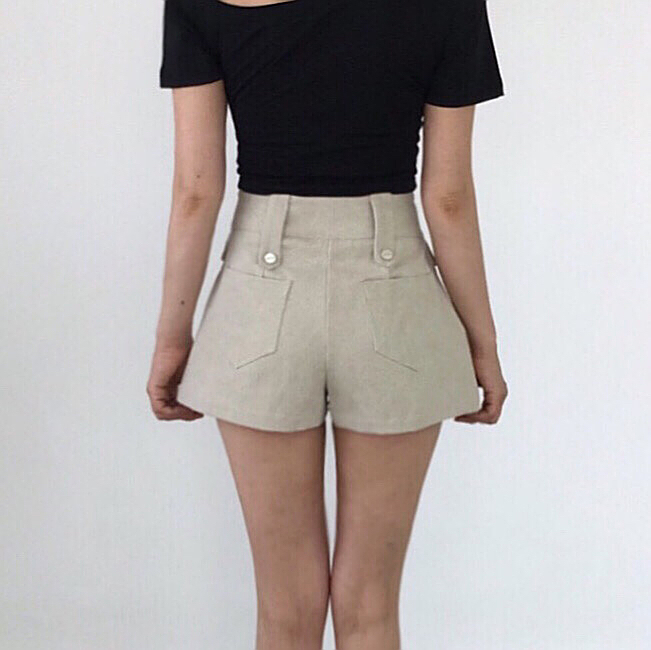2TWO MOON東大門實拍韓國女裝新品26夏季休閑推薦短褲口袋2TWO MOON短褲
