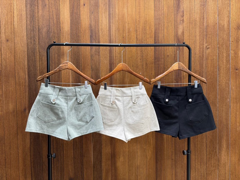 2TWO MOON東大門實拍韓國女裝新品26夏季休閑推薦短褲口袋2TWO MOON短褲