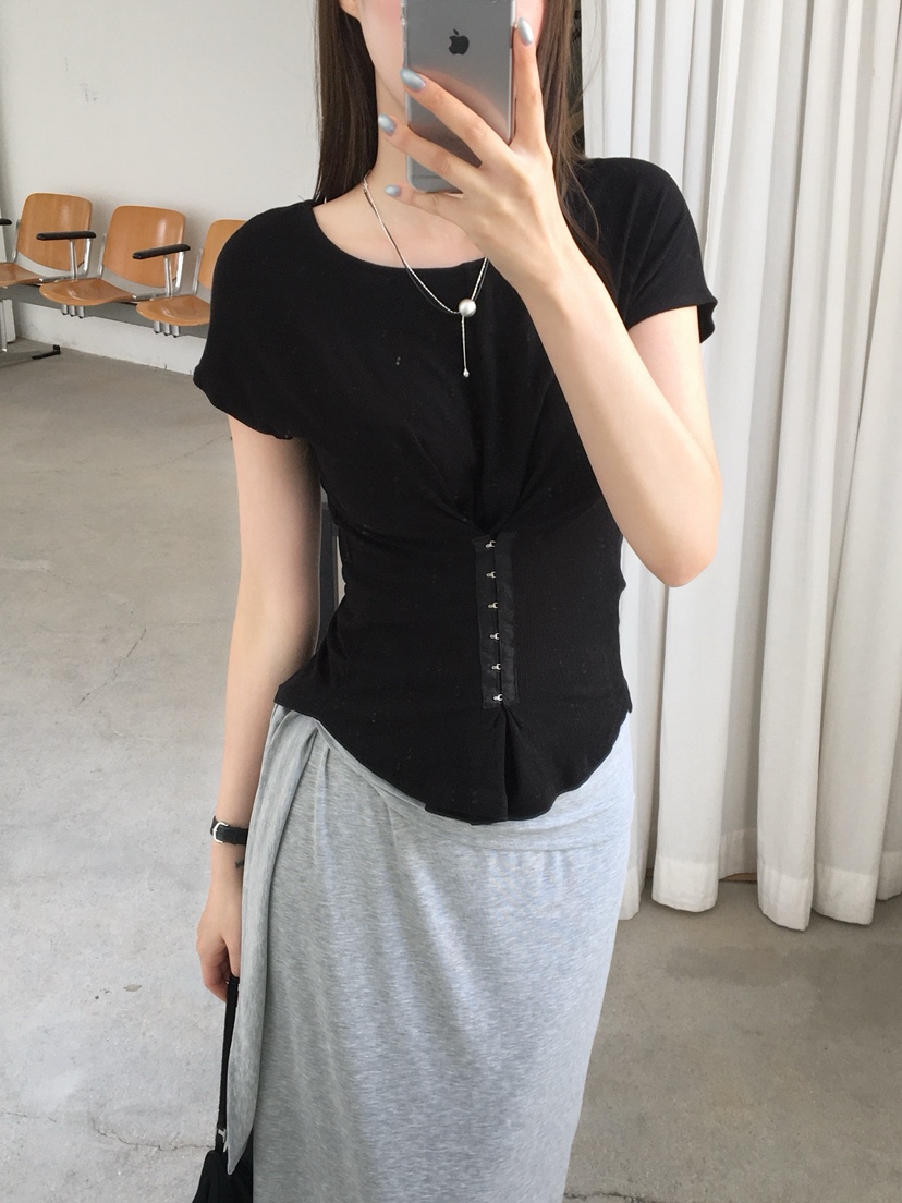 LEGACY韓國直郵女裝新款26春夏推薦人氣時尚休閑熱賣T恤緊身LEGACYT恤