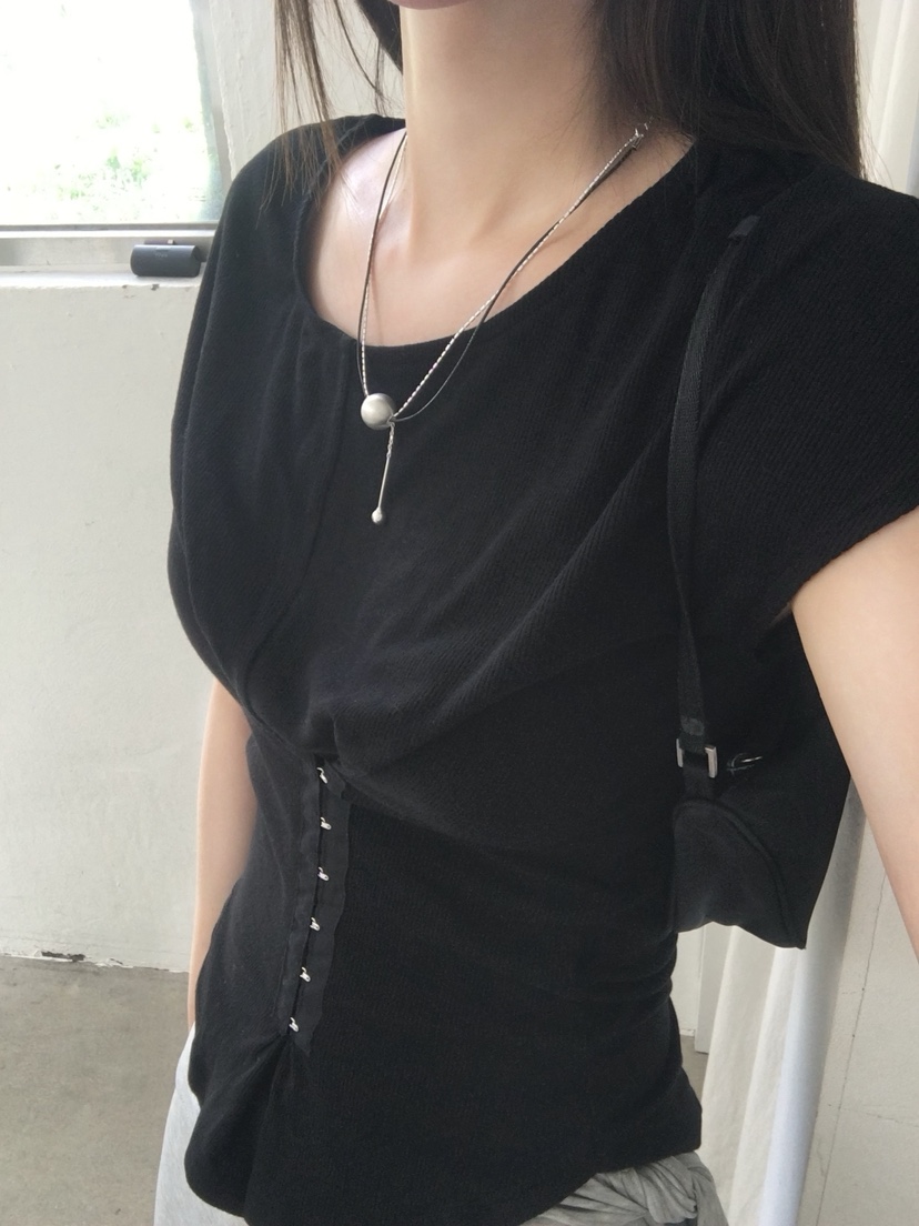 LEGACY韓國直郵女裝新款26春夏推薦人氣時尚休閑熱賣T恤緊身LEGACYT恤