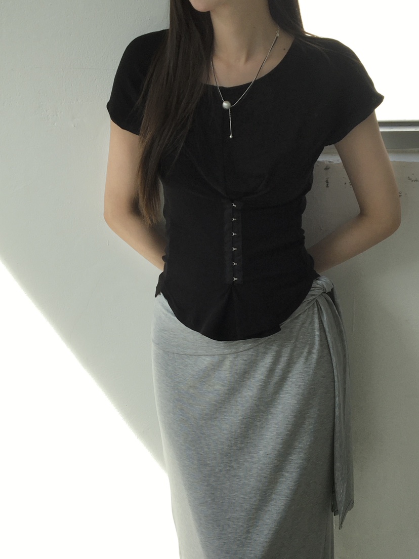 LEGACY韓國直郵女裝新款26春夏推薦人氣時尚休閑熱賣T恤緊身LEGACYT恤