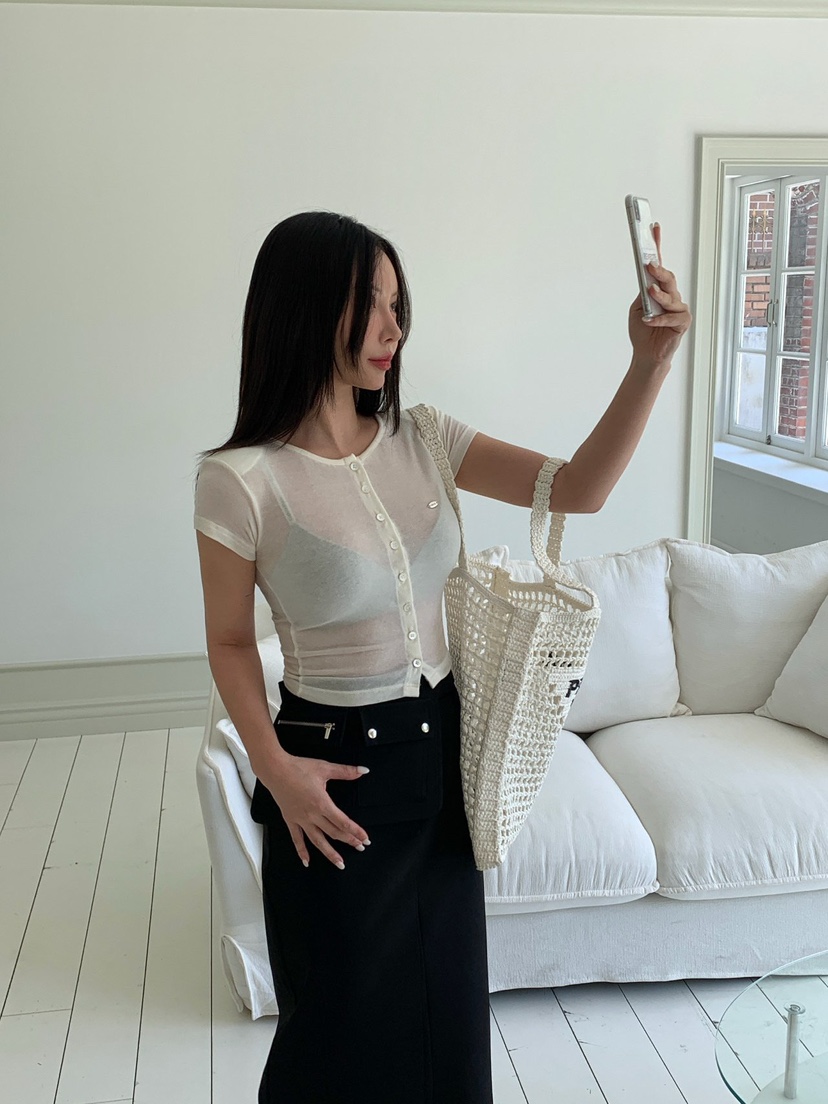 REVE CITE-L韓國直郵實拍女士新品推薦休閑長裙口袋腰帶REVE CITE-L長裙