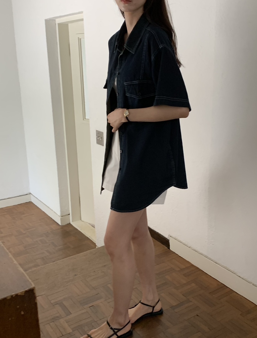 NOTICE韓國直郵實拍女士新款推薦熱賣時尚人氣襯衫蕾絲衫NOTICE襯衫/蕾絲衫