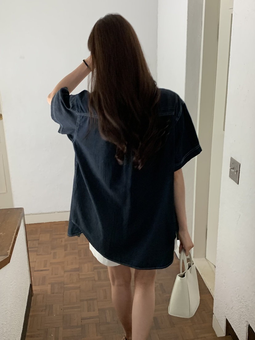 NOTICE韓國直郵實拍女士新款推薦熱賣時尚人氣襯衫蕾絲衫NOTICE襯衫/蕾絲衫