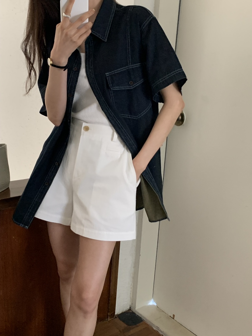 NOTICE韓國直郵實拍女士新款推薦熱賣時尚人氣襯衫蕾絲衫NOTICE襯衫/蕾絲衫