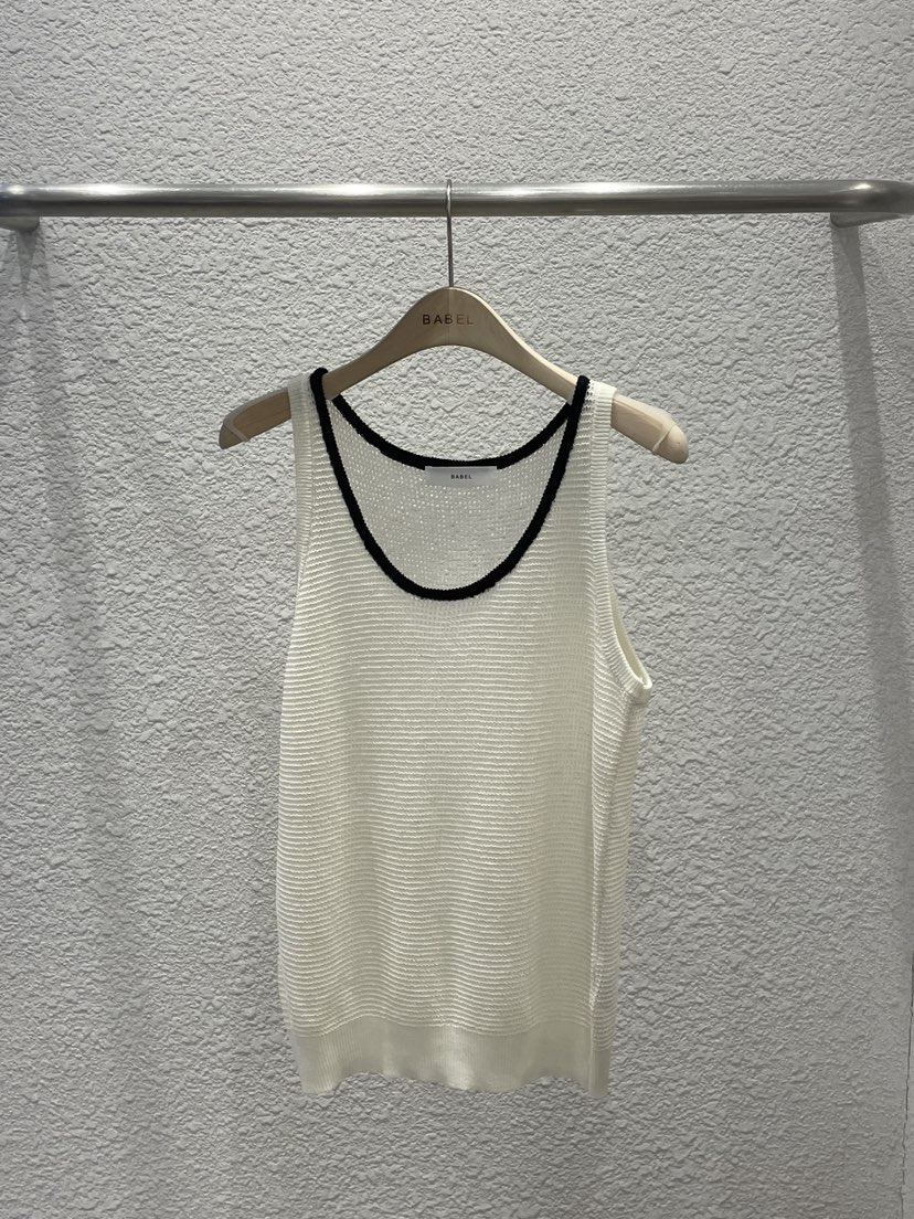 BABEL韓國直郵女士新款26夏季熱賣26春夏休閑人氣吊帶背心BABEL吊帶/背心圖色1