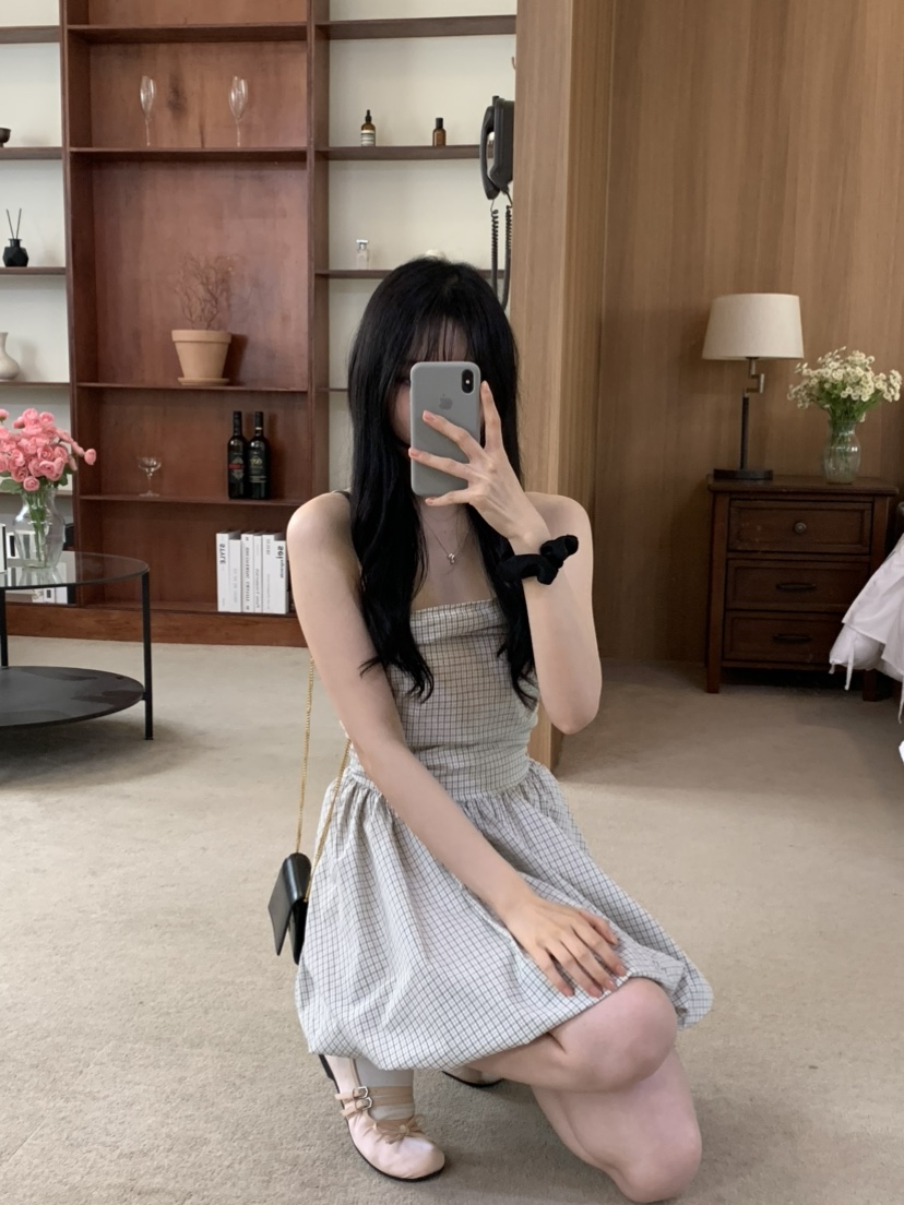 THX_VERY韓國東大門直郵女士新品26夏季人氣休閑26春夏連衣裙THX_VERY連衣裙