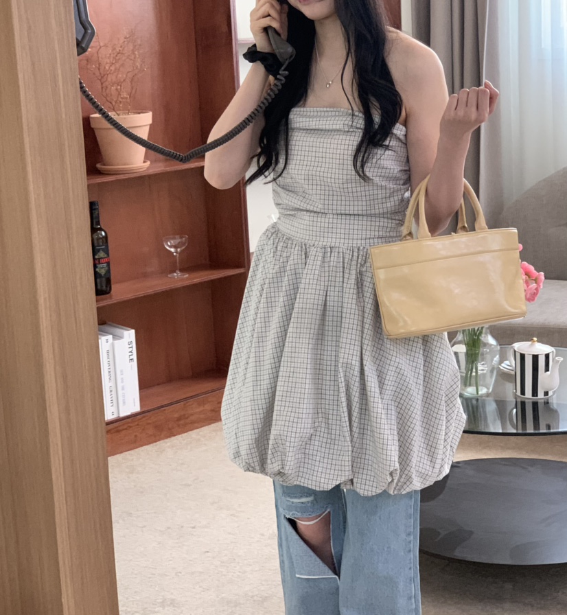 THX_VERY韓國東大門直郵女士新品26夏季人氣休閑26春夏連衣裙THX_VERY連衣裙