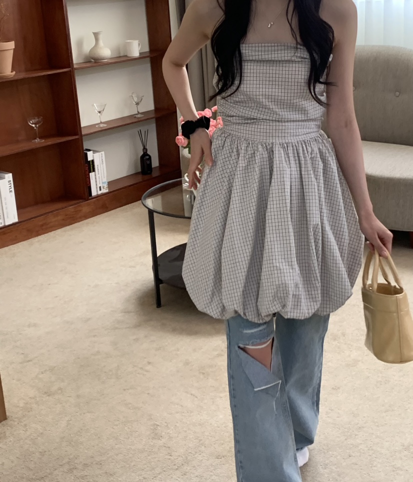 THX_VERY韓國東大門直郵女士新品26夏季人氣休閑26春夏連衣裙THX_VERY連衣裙