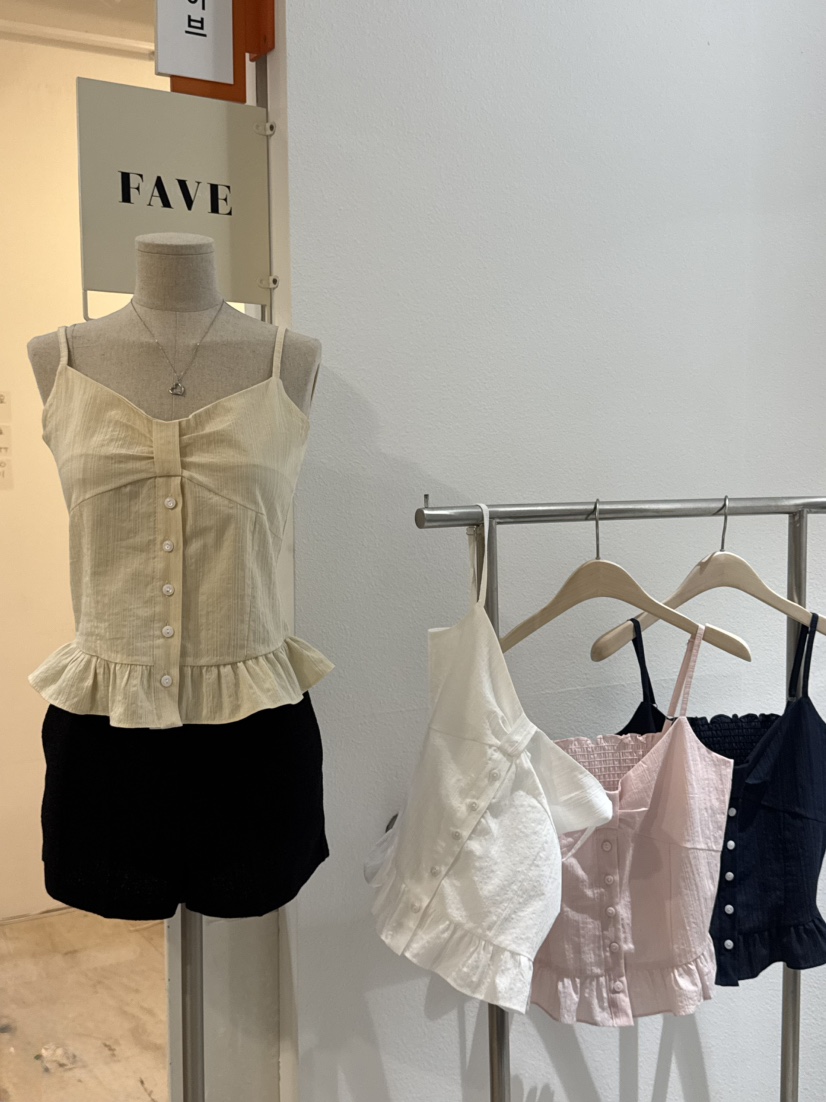 空東大門實拍韓國女裝新品休閑26夏季26春夏推薦吊帶背心空吊帶/背心
