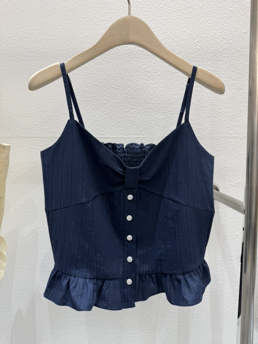 空東大門實拍韓國女裝新品休閑26夏季26春夏推薦吊帶背心空吊帶/背心圖色4