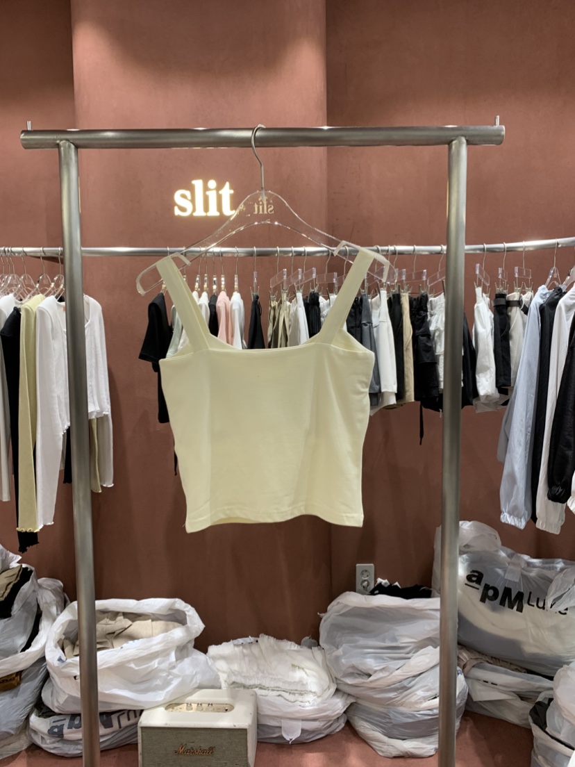 SLIT韓國直郵女士新品人氣休閑推薦26春夏26夏季吊帶背心SLIT吊帶/背心