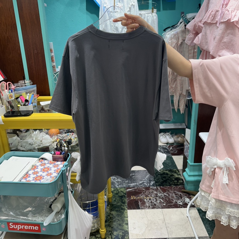 BOUTIQUE-L韓國東大門直郵女士新款推薦休閑26春夏26夏季T恤BOUTIQUE-LT恤