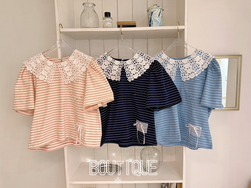 BOUTIQUE-L韓國直郵女裝新款職業熱賣時尚26夏季26春夏T恤BOUTIQUE-LT恤