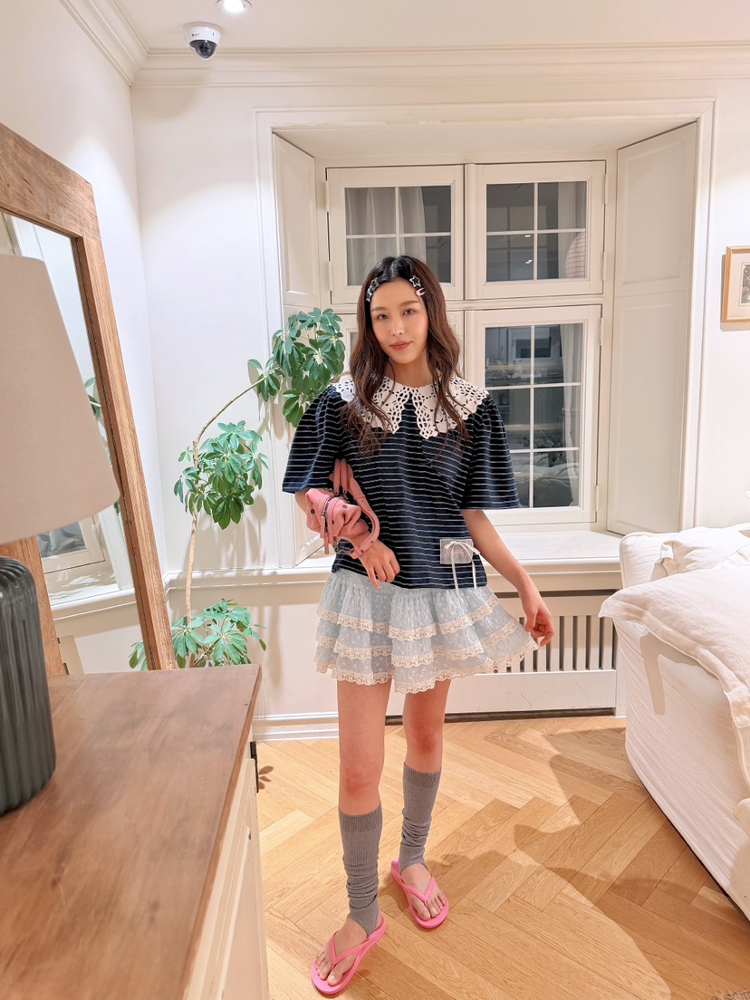 BOUTIQUE-L韓國直郵女裝新款職業熱賣時尚26夏季26春夏T恤BOUTIQUE-LT恤