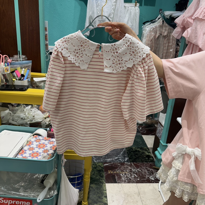 BOUTIQUE-L韓國直郵女裝新款職業熱賣時尚26夏季26春夏T恤BOUTIQUE-LT恤