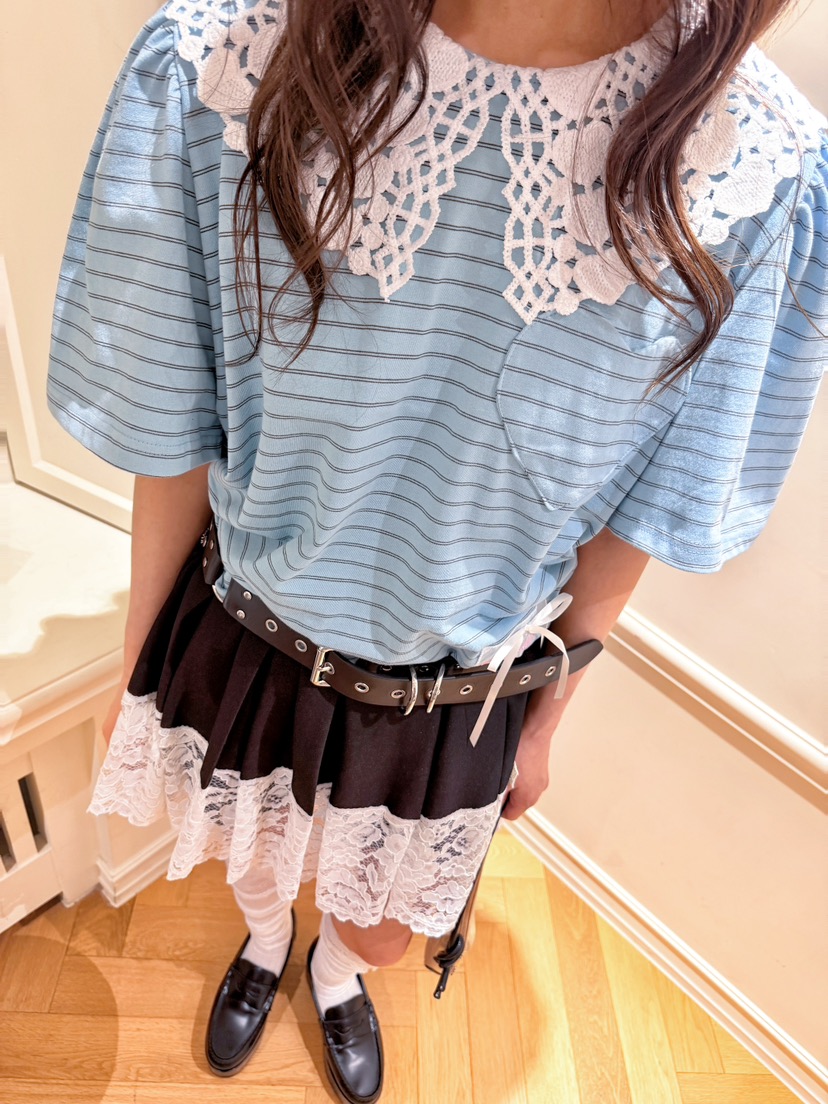 BOUTIQUE-L韓國直郵女裝新款職業熱賣時尚26夏季26春夏T恤BOUTIQUE-LT恤圖色3