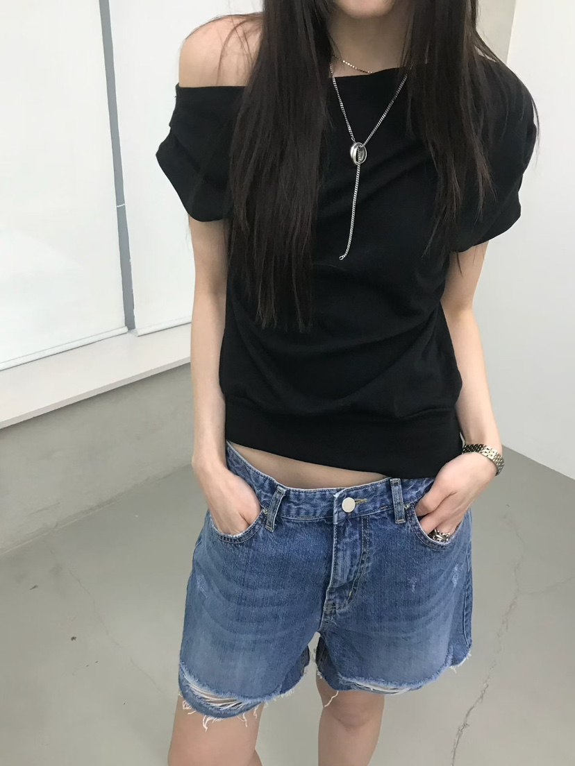MINIMUZE韓國東大門直郵女士新品休閑26春夏職業人氣熱賣T恤MINIMUZET恤