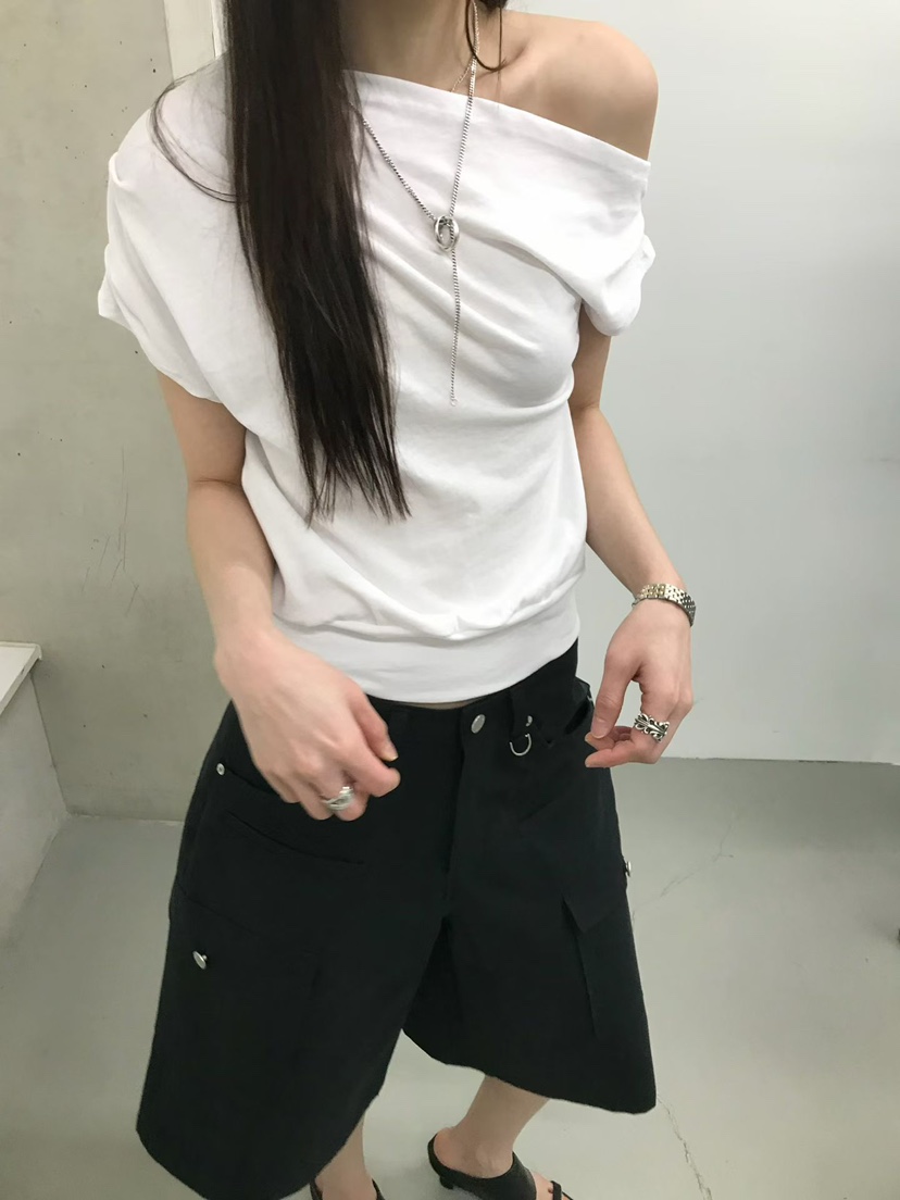 MINIMUZE韓國東大門直郵女士新品休閑26春夏職業人氣熱賣T恤MINIMUZET恤