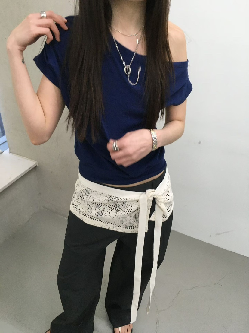 MINIMUZE韓國東大門直郵女士新品休閑26春夏職業人氣熱賣T恤MINIMUZET恤