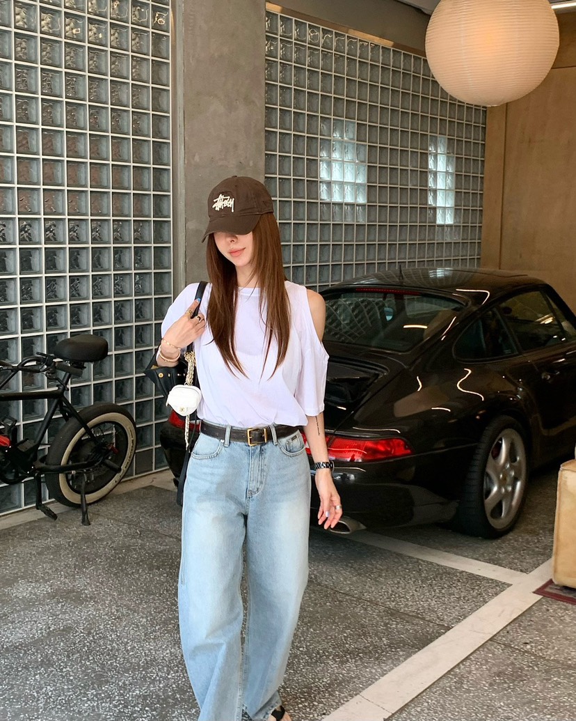 REVE CITE-L韓國東大門代購女裝新款職業推薦26夏季T恤REVE CITE-LT恤