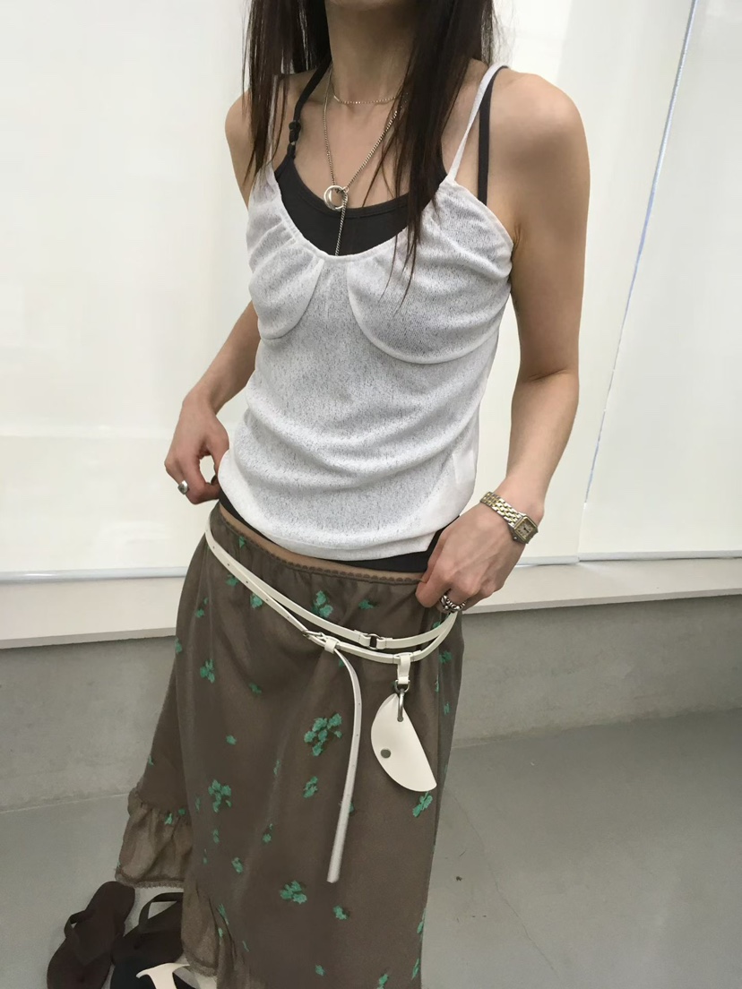 MINIMUZE韓國直郵女裝新款人氣職業休閑26春夏熱賣吊帶背心MINIMUZE吊帶/背心