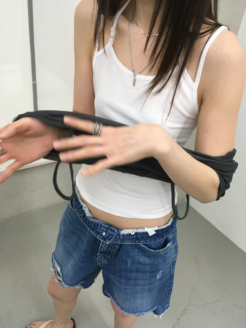 MINIMUZE韓國直郵女裝新款人氣職業休閑26春夏熱賣吊帶背心MINIMUZE吊帶/背心