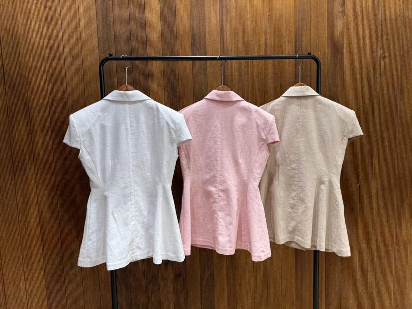 2TWO MOON韓國東大門直郵女士新品推薦休閑26夏季職業夾克2TWO MOON夾克