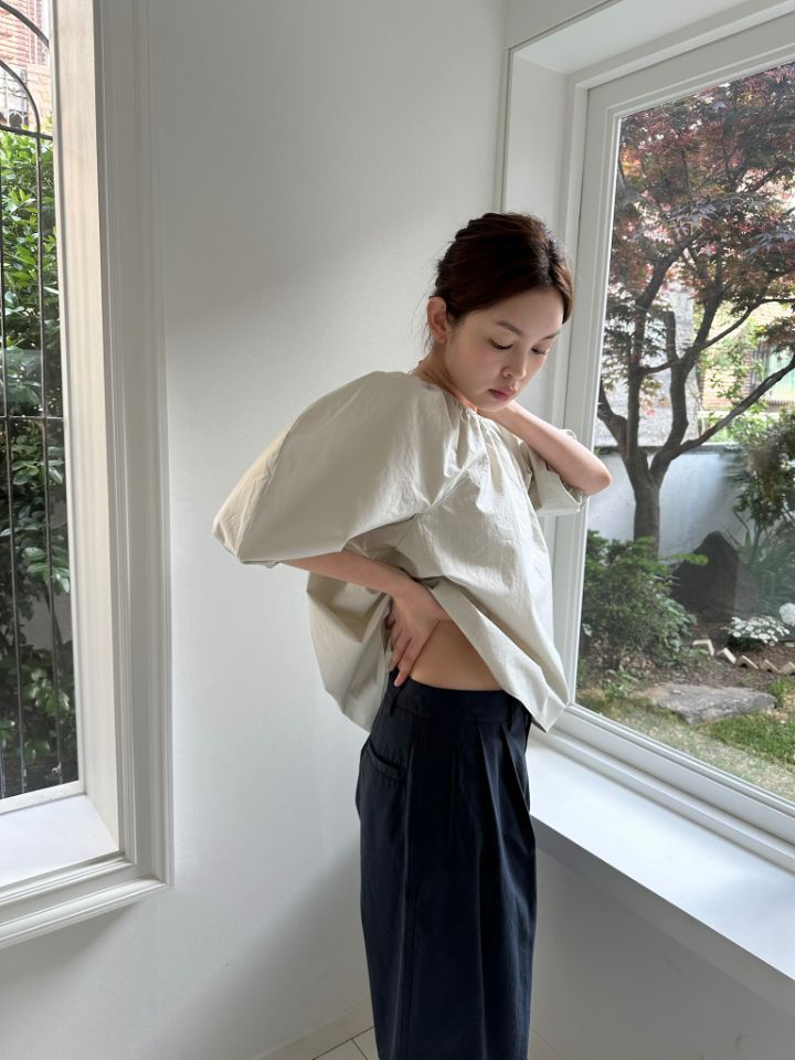 MARE韓國東大門直郵女士新品休閑26夏季襯衫蕾絲衫不含脖帶MARE襯衫/蕾絲衫