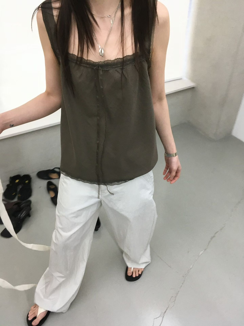 MINIMUZE韓國直郵女裝新品推薦熱賣人氣休閑時尚吊帶背心MINIMUZE吊帶/背心