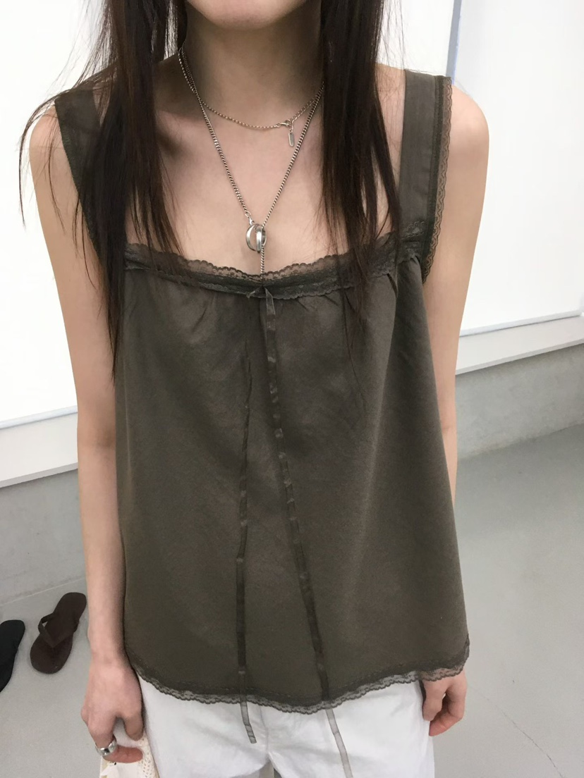 MINIMUZE韓國直郵女裝新品推薦熱賣人氣休閑時尚吊帶背心MINIMUZE吊帶/背心