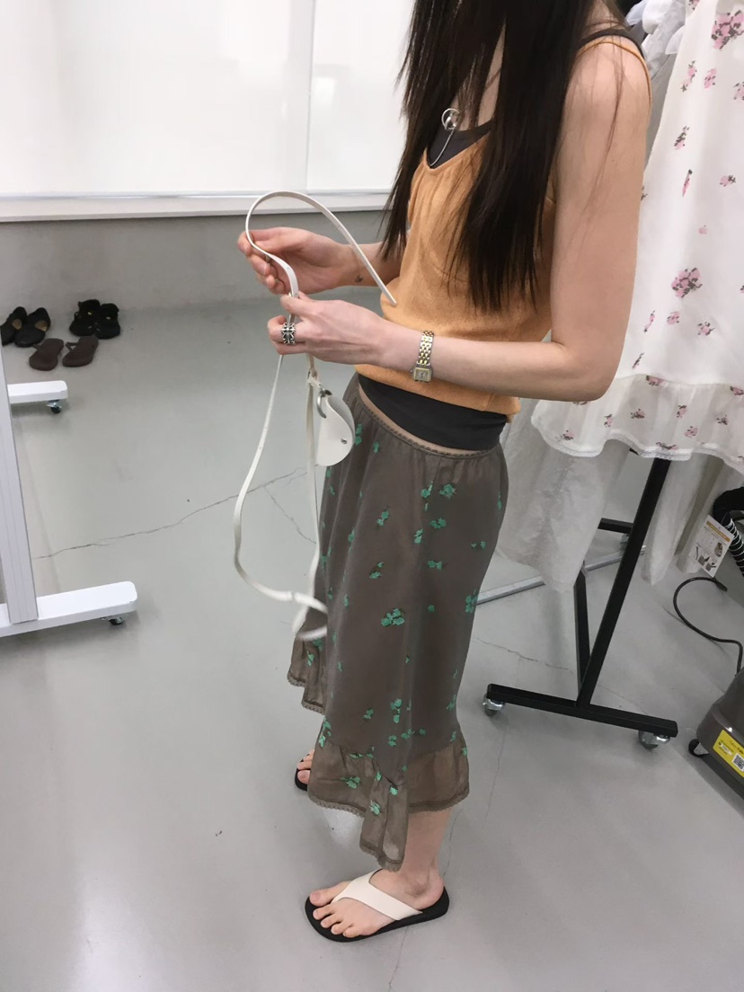 MINIMUZE東大門實拍韓國女士新款人氣推薦半身裙中短裙天絲MINIMUZE半身裙/中短裙