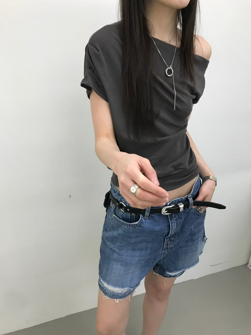 MINIMUZE韓國東大門直郵女裝新品職業時尚休閑26夏季短褲MINIMUZE短褲