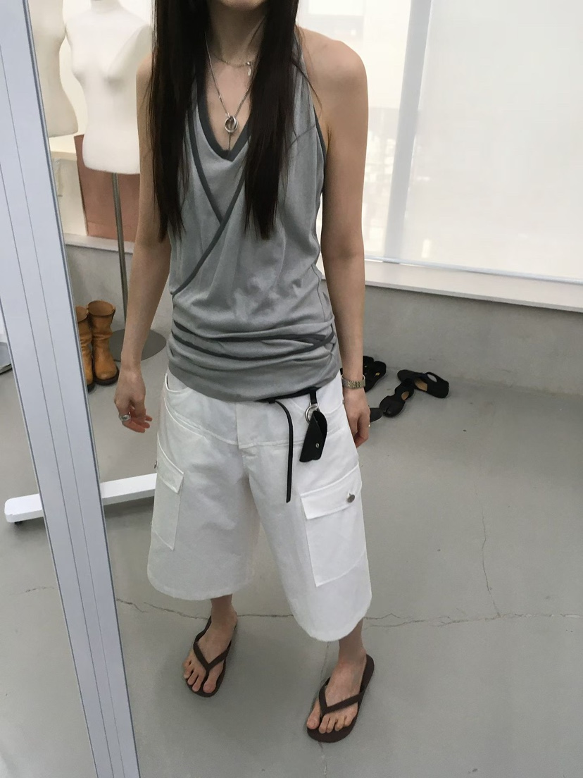 MINIMUZE東大門實拍韓國女裝新款26春夏熱賣職業26夏季短褲MINIMUZE短褲