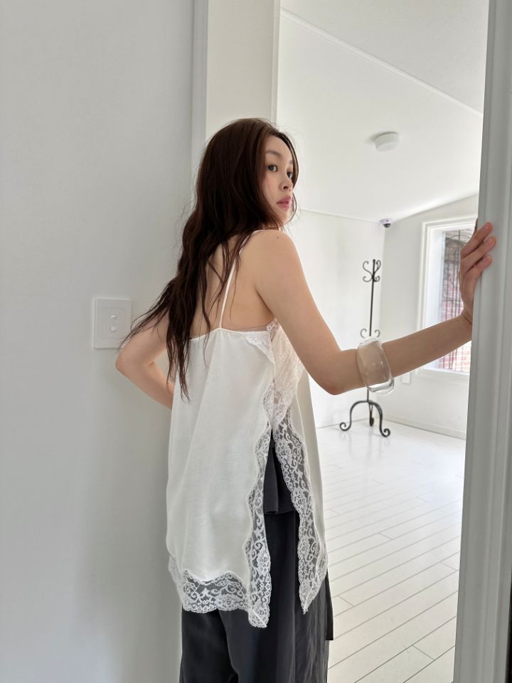 MARE韓國直郵實拍女士新品26春夏推薦人氣26夏季吊帶背心蕾絲MARE吊帶/背心