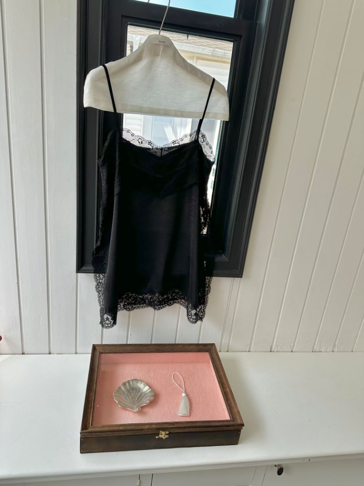 MARE韓國直郵實拍女士新品26春夏推薦人氣26夏季吊帶背心蕾絲MARE吊帶/背心