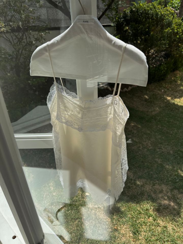 MARE韓國直郵實拍女士新品26春夏推薦人氣26夏季吊帶背心蕾絲MARE吊帶/背心