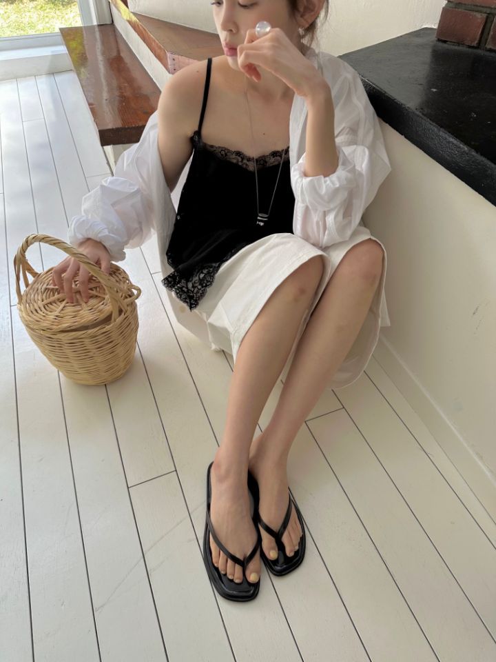 MARE韓國直郵實拍女士新品26春夏推薦人氣26夏季吊帶背心蕾絲MARE吊帶/背心