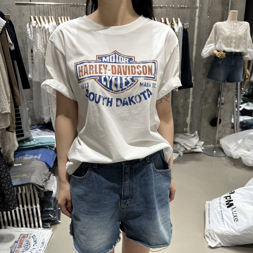 JUNI韓國直郵實拍女裝新款推薦26夏季休閑時尚人氣26春夏T恤my juniT恤圖色1