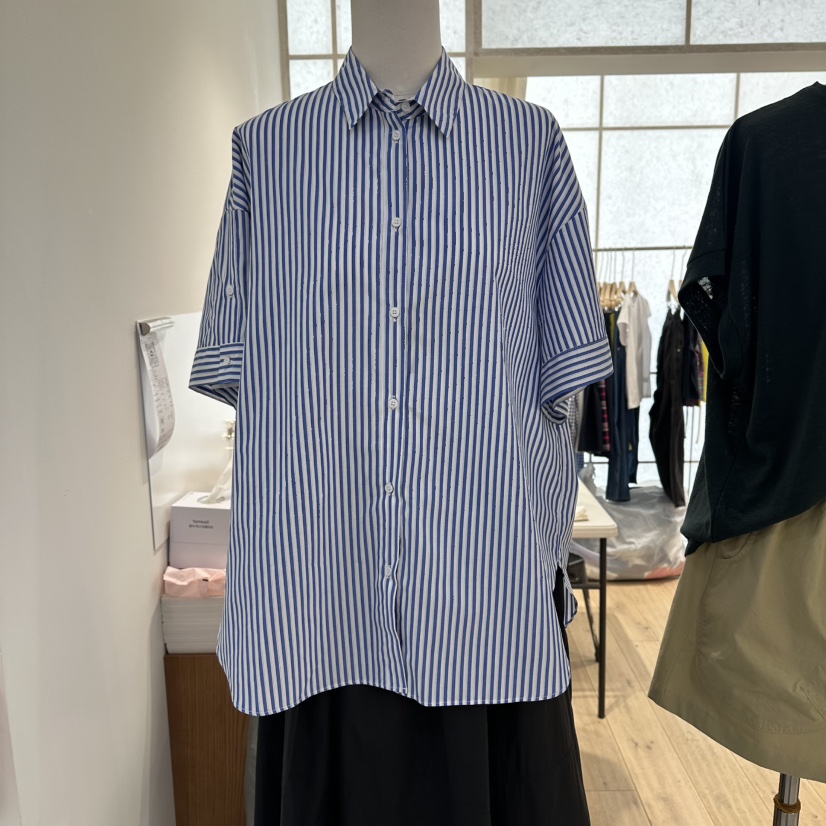 REVE-L韓國東大門代購女裝新品休閑26春夏職業襯衫蕾絲衫REVE-L襯衫/蕾絲衫圖色1