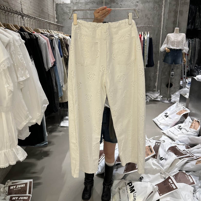 JUNI韓國直郵女士新品人氣26春夏熱賣時尚推薦職業休閑褲my juni休閑褲