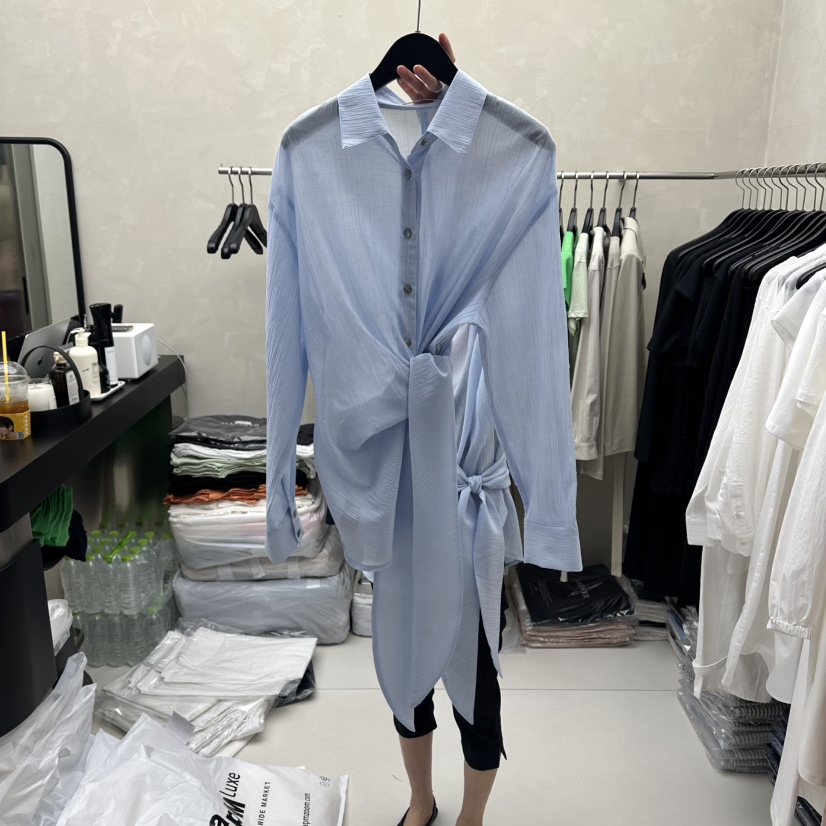 MARINER東大門實拍韓國女士新款推薦人氣26夏季襯衫蕾絲衫MARINER襯衫/蕾絲衫圖色3