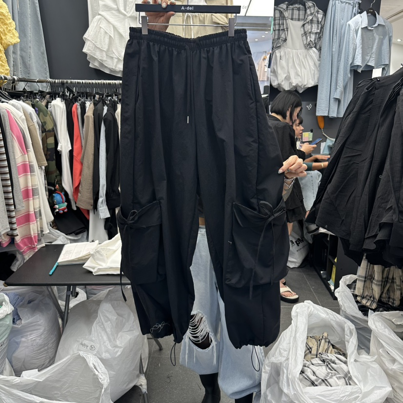 A-DEL韓國東大門直郵女士新品人氣26夏季熱賣時尚休閑褲A-DEL休閑褲圖色3