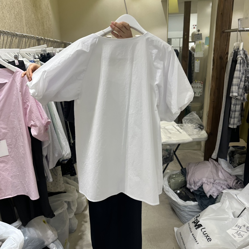 REFLAT韓國直郵女裝新品推薦熱賣時尚26夏季人氣襯衫蕾絲衫REFLAT襯衫/蕾絲衫