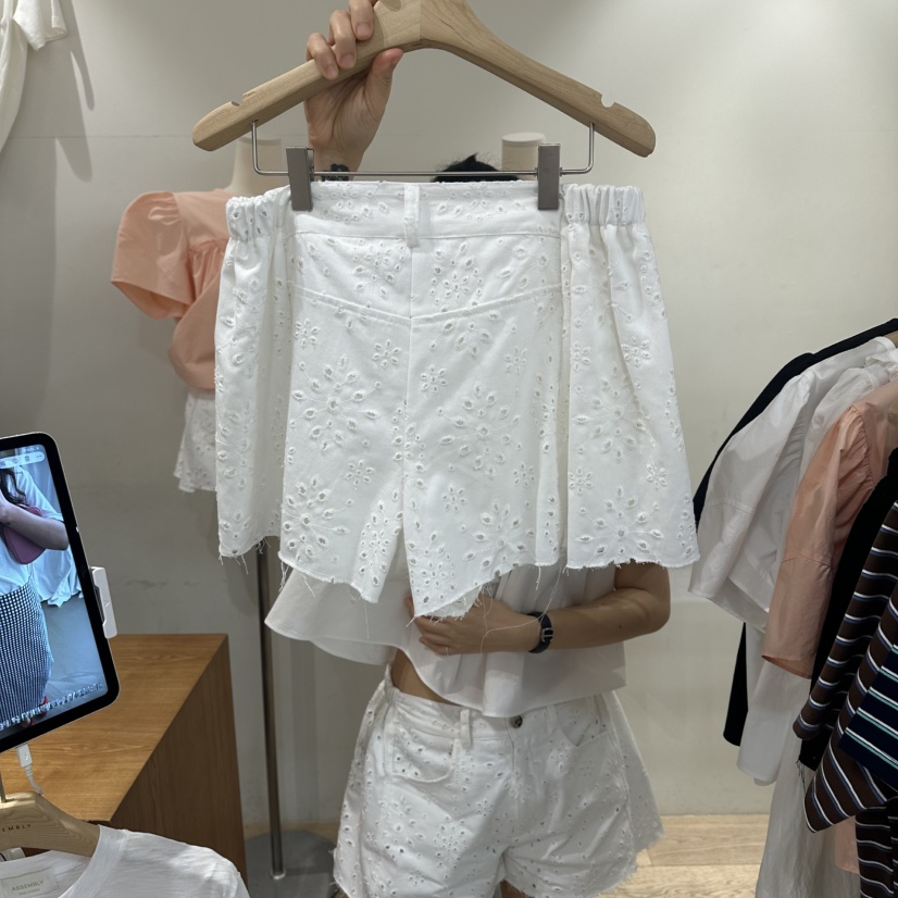 ASSEMBLY韓國直郵實拍女士新品熱賣26春夏推薦休閑時尚短褲ASSEMBLY短褲