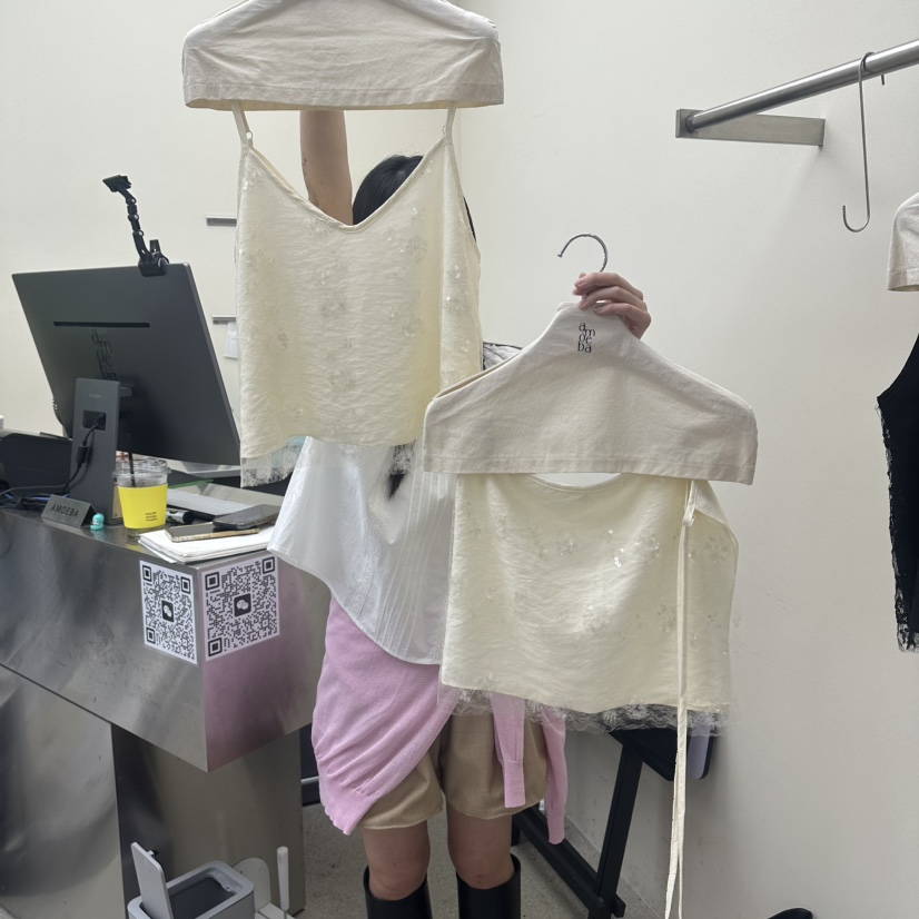 AMOEBA韓國東大門代購女裝新品26夏季職業熱賣休閑套裝套裝AMOEBA套裝圖色1