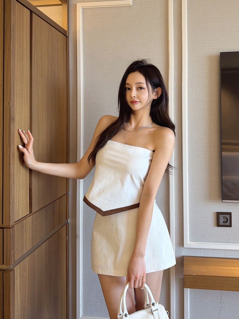 CLOTH韓國東大門代購女裝新款26夏季職業熱賣26春夏吊帶背心CLOTH吊帶/背心