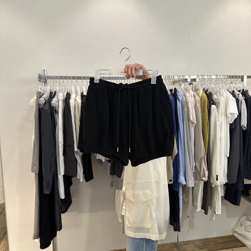 CREAM VILLA韓國東大門直郵女裝新品職業短褲華夫格CREAMVILLA短褲圖色2
