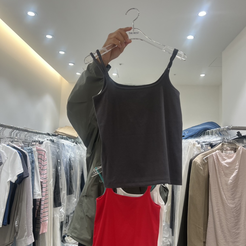 THE REST韓國直郵女士新款時尚熱賣人氣休閑職業吊帶背心THE REST/UNNOEUD吊帶/背心圖色3