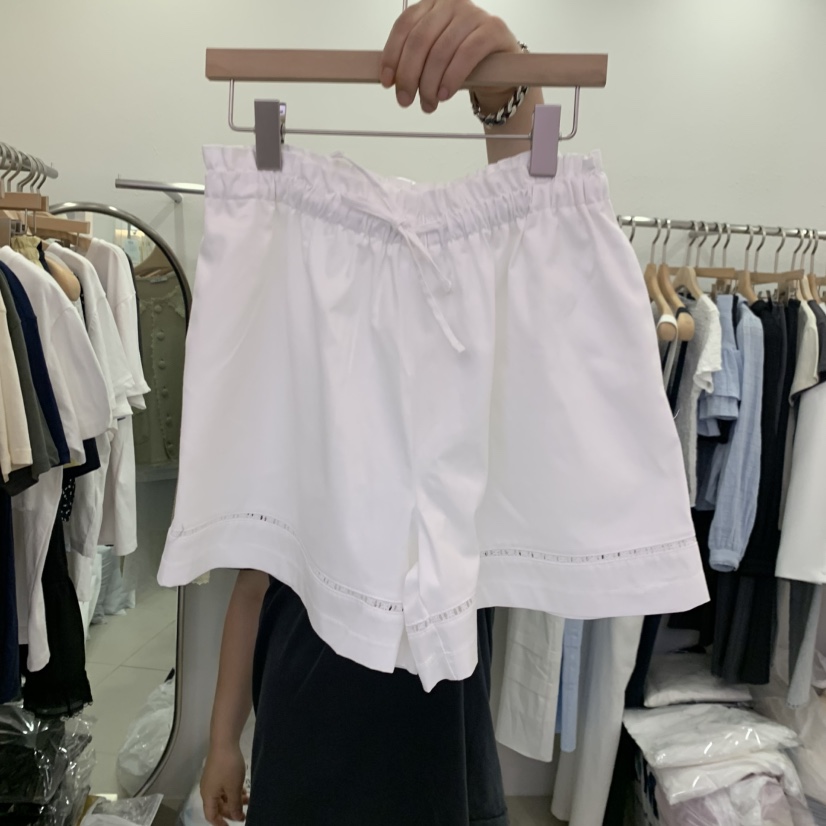 LELEN韓國直郵女裝新款休閑時尚人氣推薦職業26春夏短褲蕾絲LELEN短褲圖色1